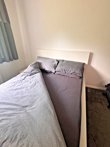 Ikea malm double - malm, bed