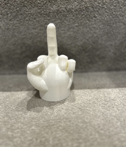 Novelty middle finger - novelty, towbar