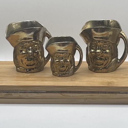 Vintage brass miniature toby - vintage,