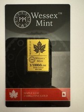 1/1000 Wessex Mint 999 Fine
