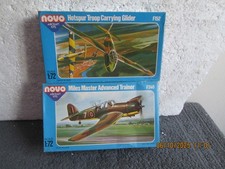 1/72  NOVO  MILES MASTER  +  HOTSPUR     MODEL  KITS   see des
