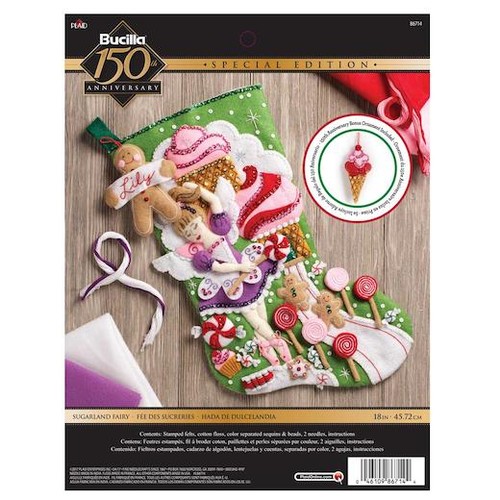 Bucilla felt christmas - bucilla, 18"