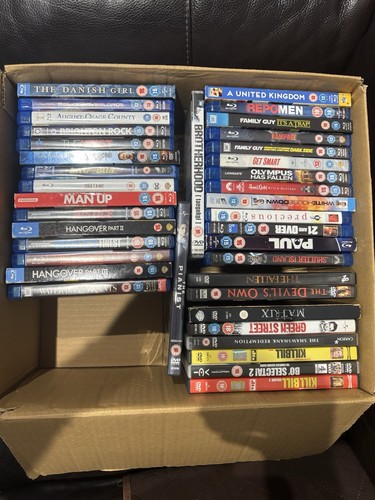 Job lot blu ray dvd - lot, blu-ray/dvd