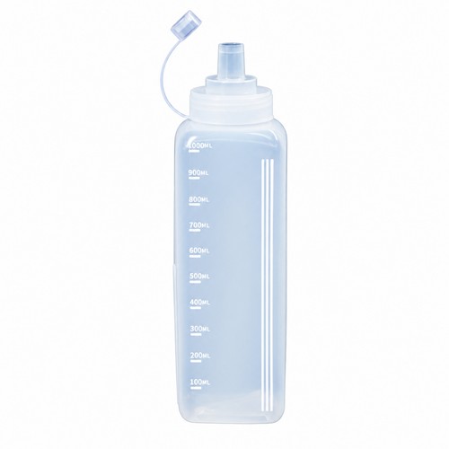 Plastic press sauce - press, bottle