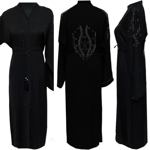 Women open front abaya - women's,