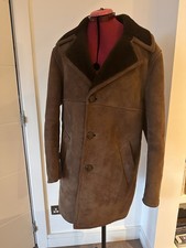 Vintage Brown Real Sheepskin