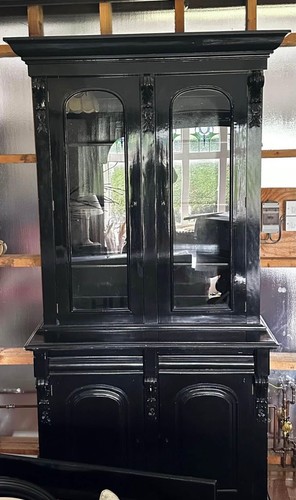 Black dresser display - dresser,