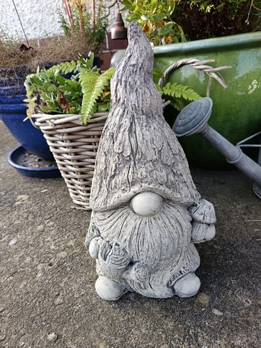 Stone garden gonk - stone,