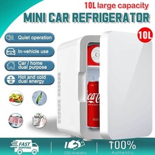 Mini Fridge 10L Portable Table Top Electric Small Cooler Warmer Ice Box Car Home