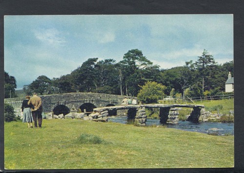 Devon postcard packhorse - devon,