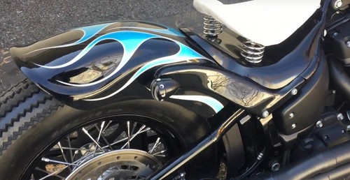Chopped bobber short rear - chopped,