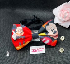 Disney Mickey Mouse Bow Tie Necktie Neck Adjustable Costume Page Boy Shirt Toy