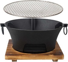 Round Seasoned Cast Iron