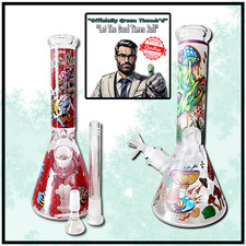 Smoking Thick Glass Bong