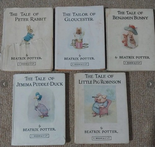 Beatrix potter vintage small - vintage,