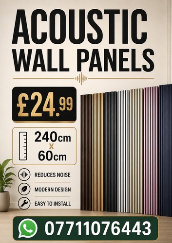 Offer acoustic wood - £24.99,