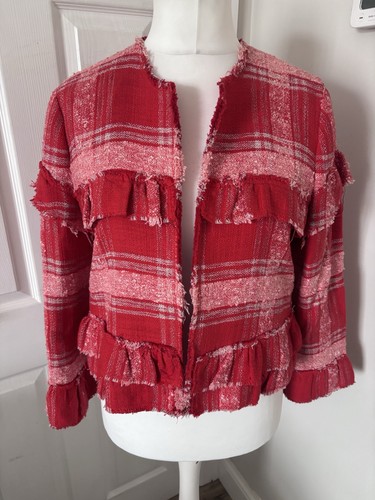 Women zara red - women’s, check