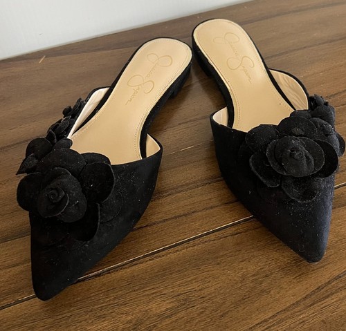 Jessica simpson black sandals - black,