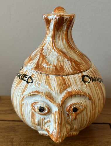 Vintage pickled onion - vintage, lidded