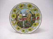 Fairy Tale Calendar Plate June Sleeping Beauty Royal Cornwall by Alan Baker