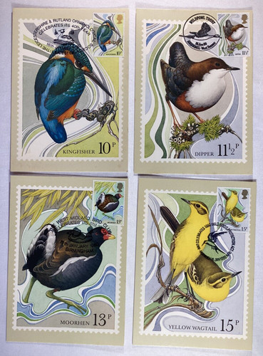 Phq postcards 1980 - phq, set