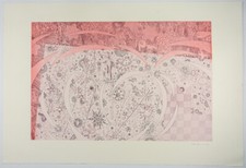 Peter Pommerer: etching-autographed-half angel natural stylus art