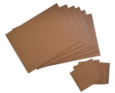 Placemats Coasters 12 Piece Set Faux Leather Table Dining Beige Place Mat | M&W