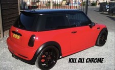 For MINI R53 R50 GLOSS BLACK