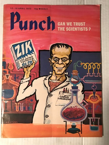 Vintage 1972 punch magazine - vintage,