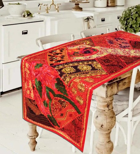 Cotton table runner dinning - runner,