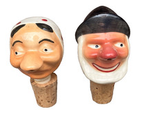 VTG CERAMIC OLD MAN AND WOMAN