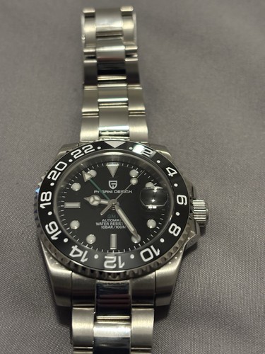 Mens black dial pagani - mens,