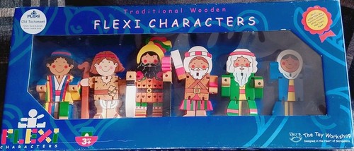 New flexi characters - flexi, wooden