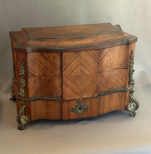 French parquetry miniature - french,