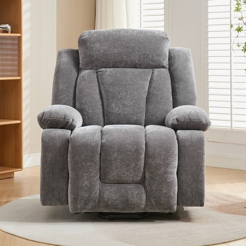 Electric rise recliner - recliner, grey