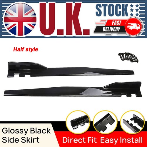 Universal glossy black - black, 46"