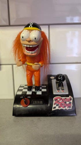 Road rage racer orange - road,
