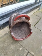 Antique Oak Coal Scuttle