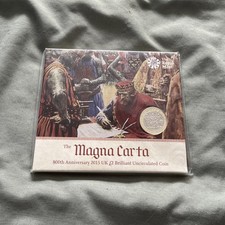2015 Royal Mint Magna Carta BU £2 Two Pound Coin Pack Uncirculated