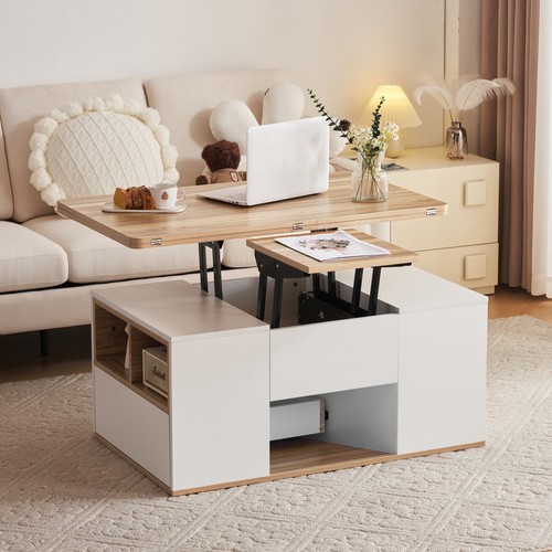 Lift top coffee table with - lift,