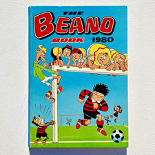 Beano Book 1980 | Unclipped Vintage Hardback Annual | Dennis Menace Comic | VGC