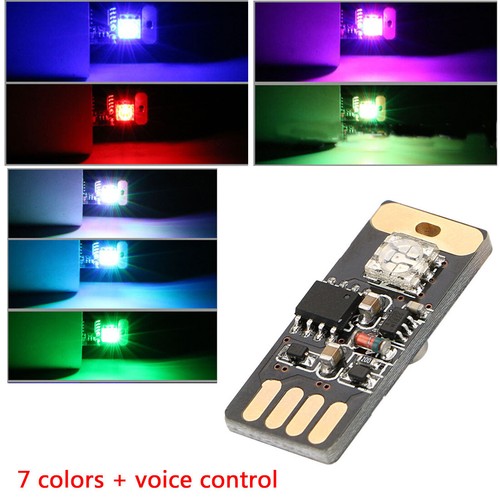 Car atmosphere usb touch sound - car,