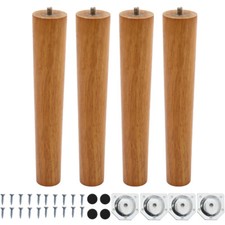 4x Wooden Furniture Legs