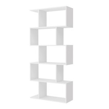 5 Tier Bookcase with Shelving