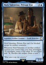 Nick Valentine, Private Eye ~ Commander: Fallout [ NearMint ] [ Magic MTG ]