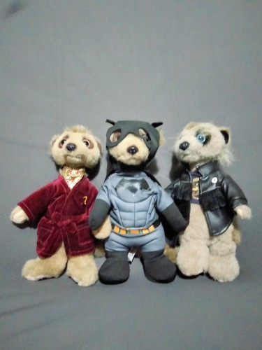 Meerkat soft plush toy - soft,