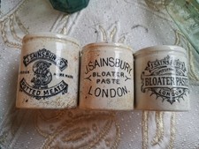 Sainsbury's Pots X 3