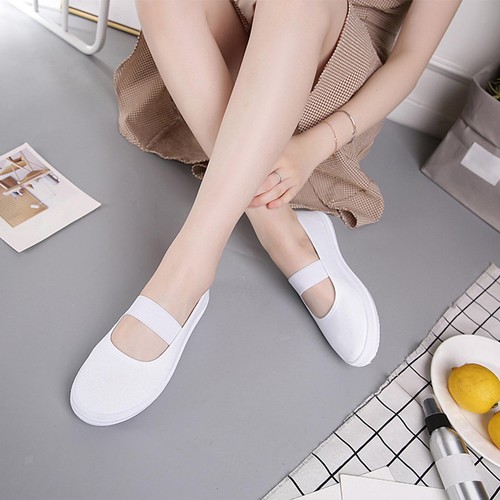 Nursing shoes slip flat - shoes,