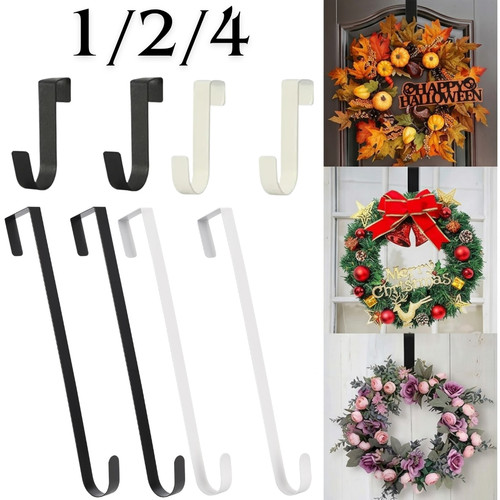 2pcs floral wreath hanger - wreath, over