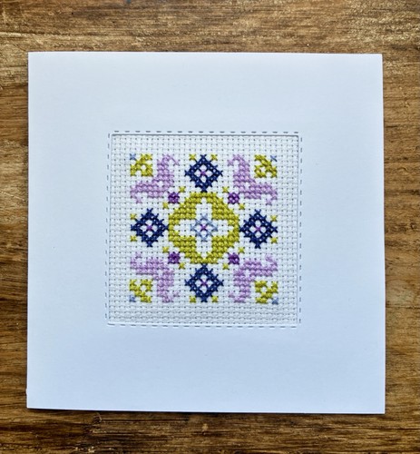 Completed handmade cross - completed,
